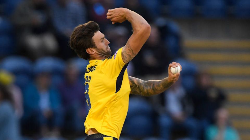 Reece Topley has again been forced onto the sidelines by injury