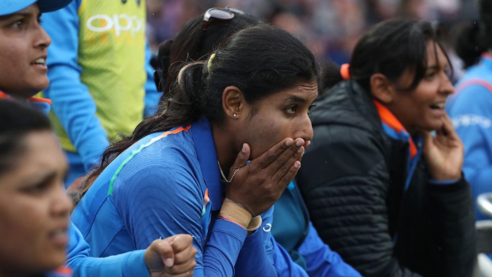 Mithali Raj watched on helpless as India collapsed