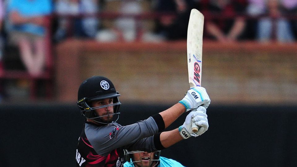 Lewis Gregory gave Somerset a powerful start