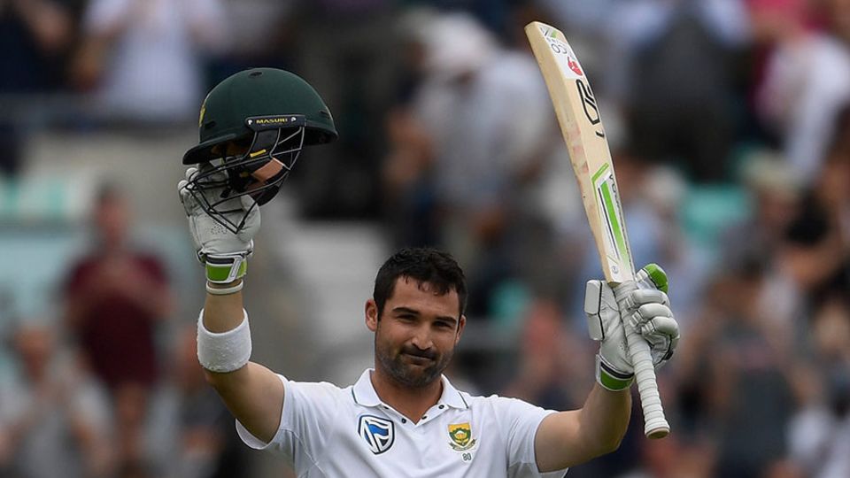 Dean Elgar rode his luck and played a lone hand