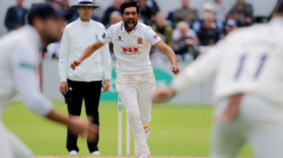 Mohammad Amir ripped through Yorkshire for a second time