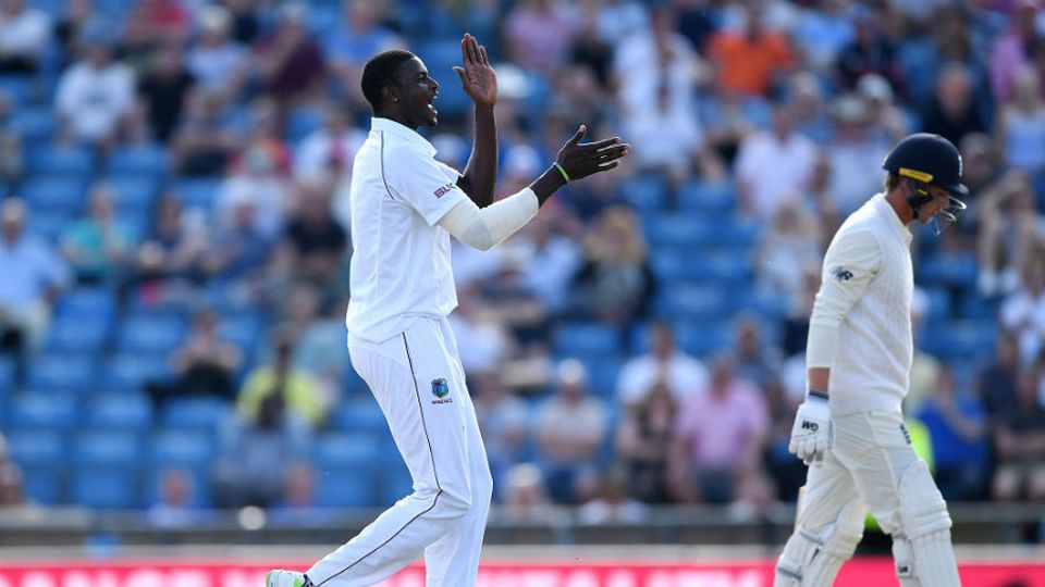 Jason Holder has been handed a demerit point for using obscene language