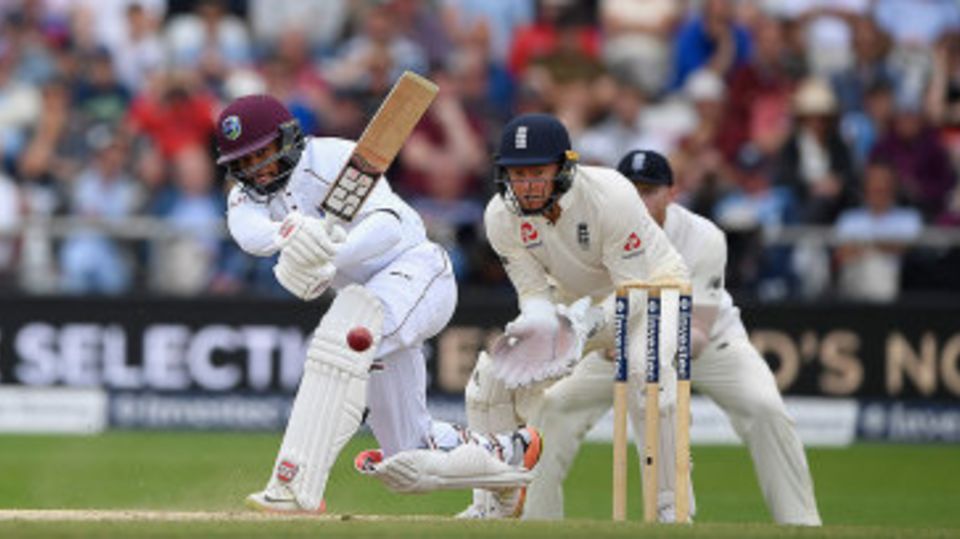 Shai Hope produced his second impressive innings of the Test