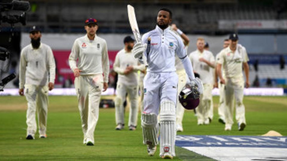 Shai Hope was named Player of the match