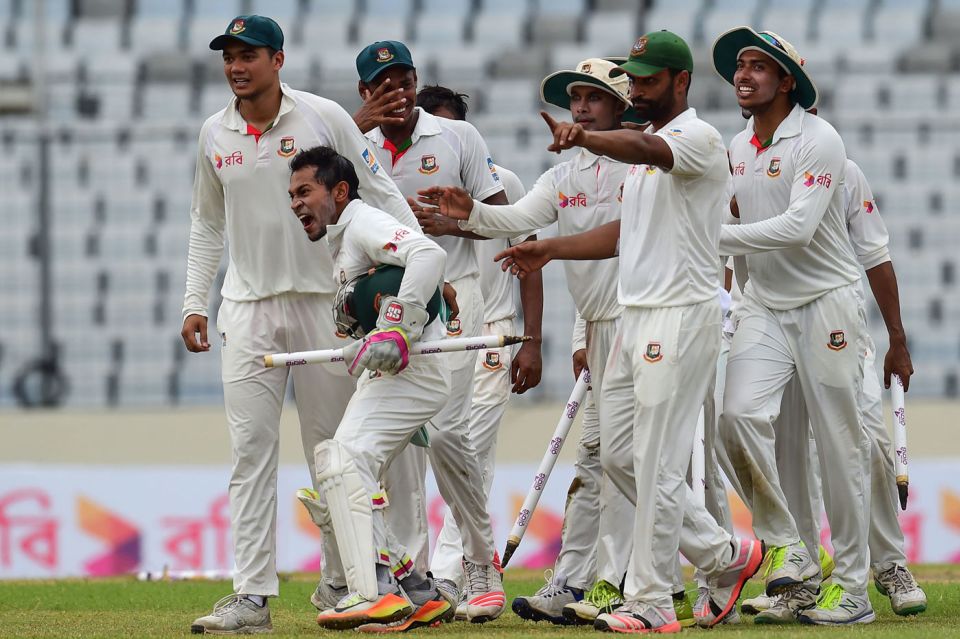 No way but down: the Test win against Australia in Mirpur