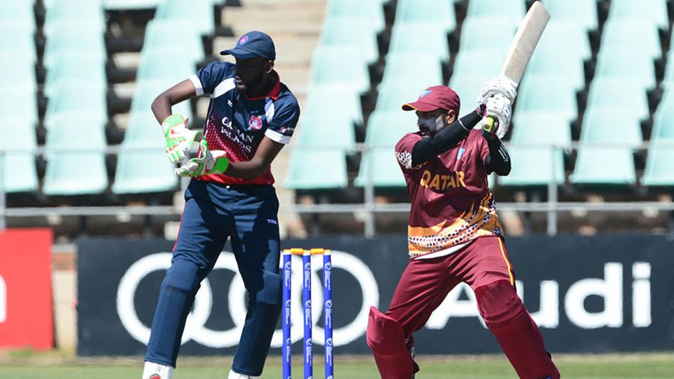 Dharmang Patel's 93 off 79 balls propelled Qatar to a commanding total