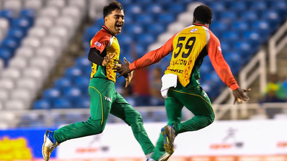 Rashid Khan claimed the first hat-trick in CPL history