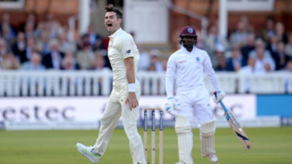 James Anderson added Jermaine Blackwood to his haul