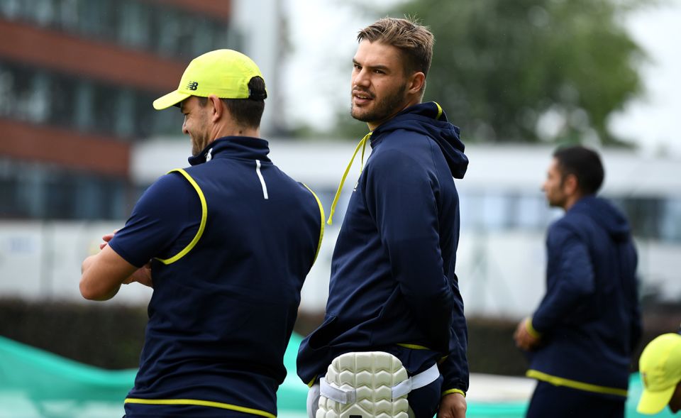 Aiden Markram (centre): young shoulders, old head