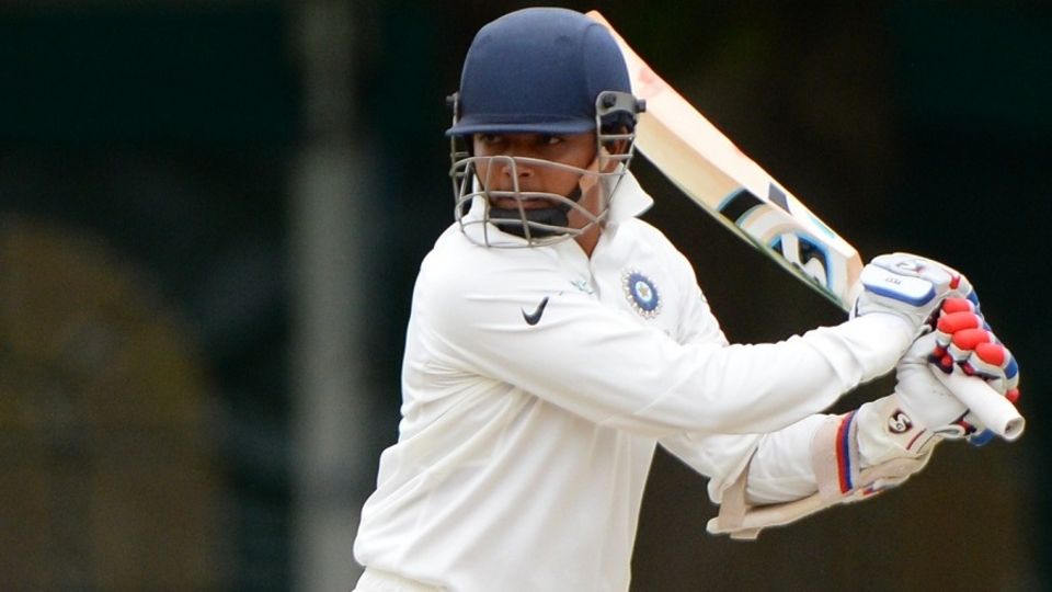 Prithvi Shaw cuts the ball