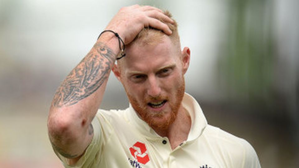 Ben Stokes in action for England