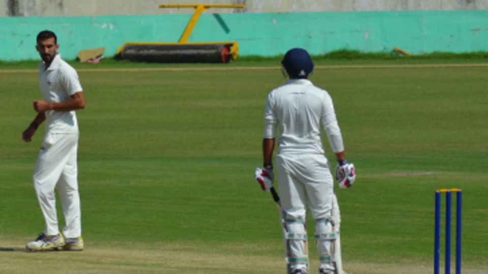 Rishi Dhawan went wicketless on the third day