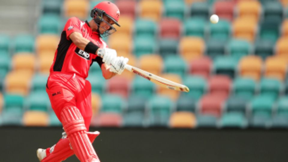 Jake Weatherald gets under a lofted shot
