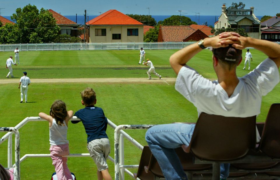 In the blink of an eye they've gone from placidly watching to embarrassing you on the field