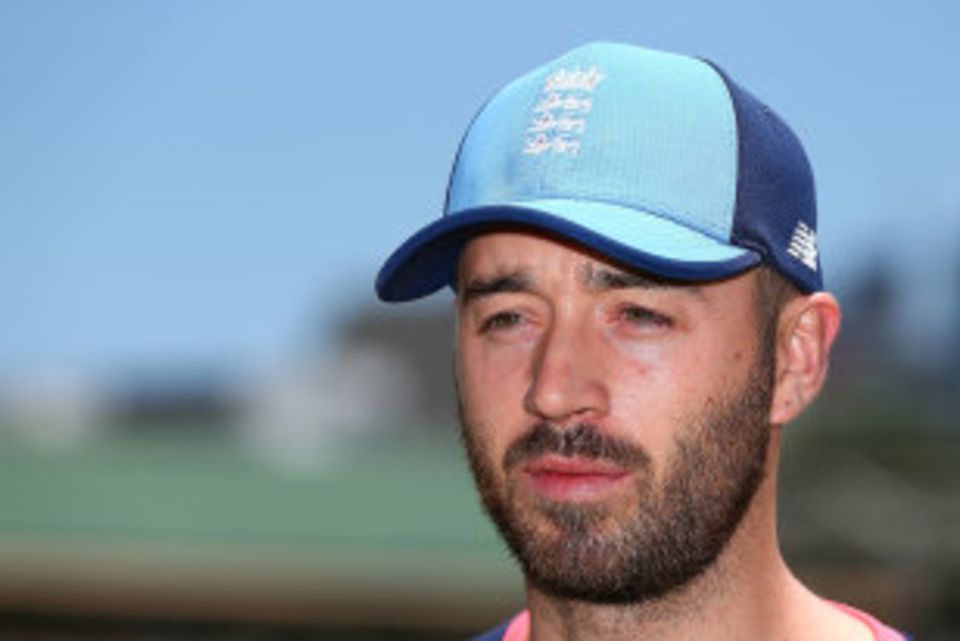 James Vince speaks to the media in Perth