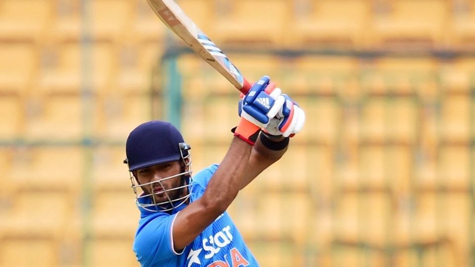 In Indian colours - almost: Chand in an unofficial ODI against Bangladesh A last September