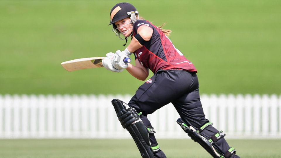 Frances Mackay tucks one away