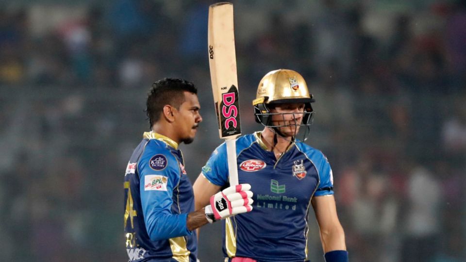 Sunil Narine struck a brisk half-century