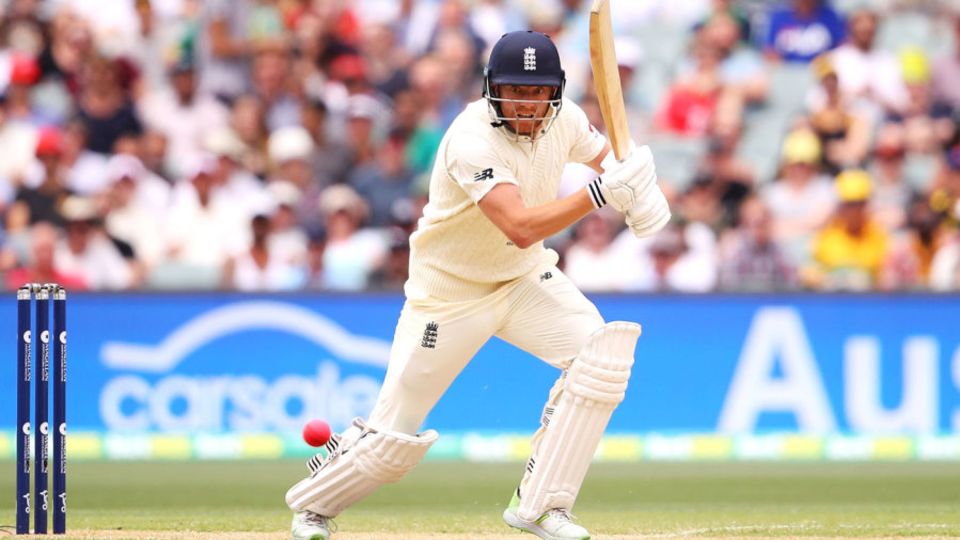 Jonny Bairstow in batting action in Adelaide