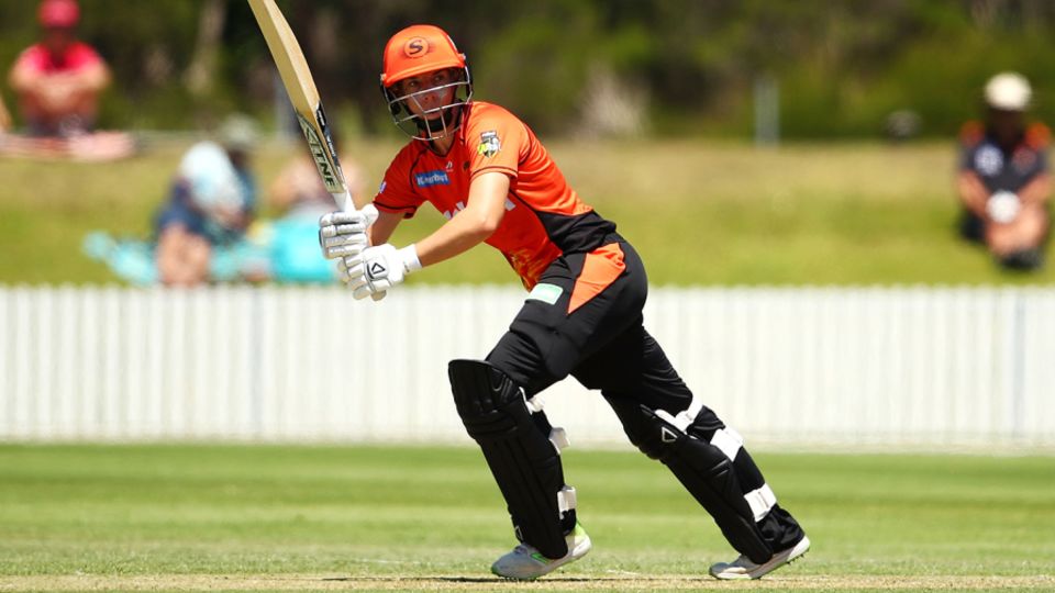 Elyse Villani set up the Perth Scorchers chase with an unbeaten 74