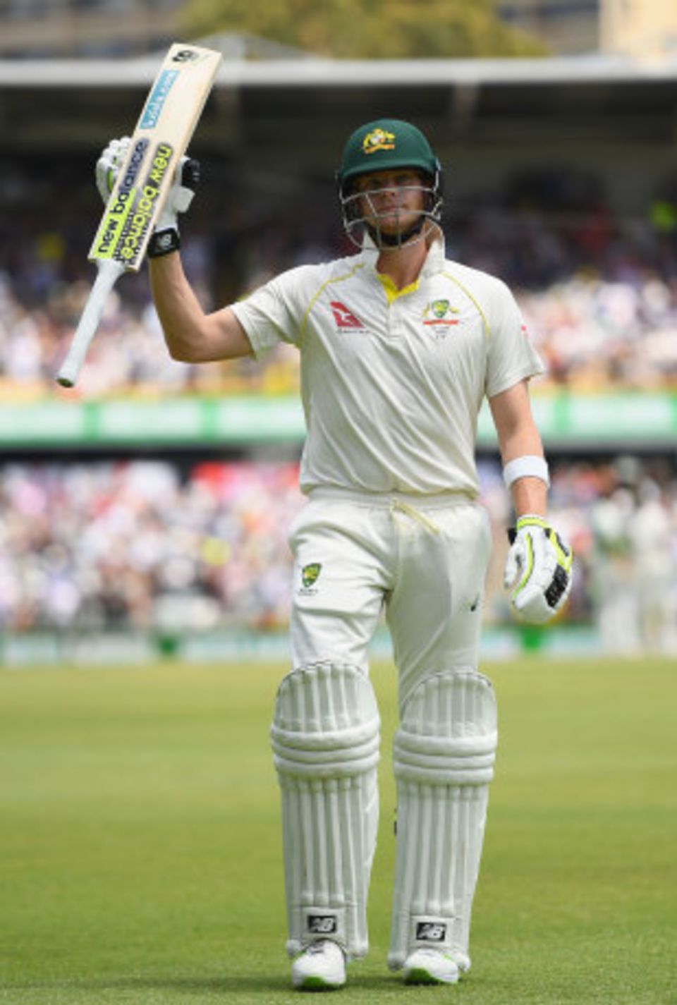 Steven Smith walks off after making 239