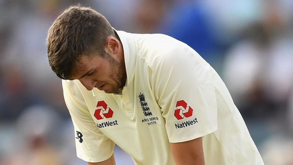 Craig Overton feels the pain in Perth