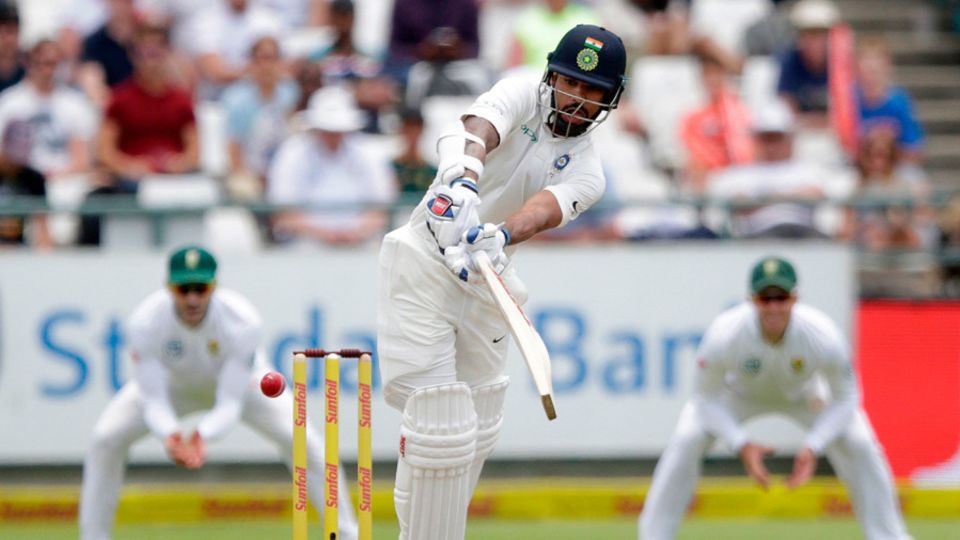 Dhawan will have known about the extra bounce but he still wasn't able to cope with it