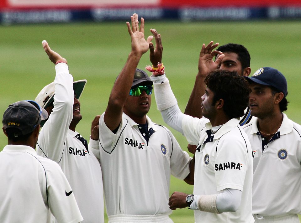 With consistent seam and swing, Sreesanth helped dismiss South Africa for their lowest total since readmission