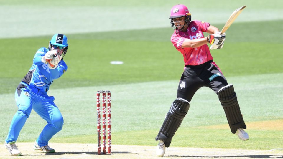 Ashleigh Gardner goes on her toes during her vital half-century