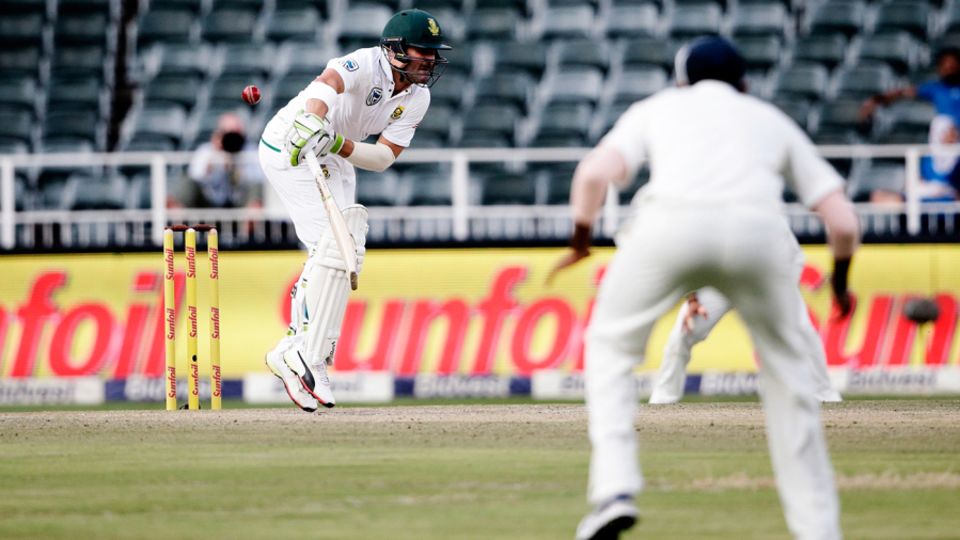 Dean Elgar was brave to weather the blows, but all the demons were not in the pitch