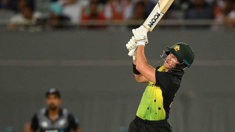 D'Arcy Short teed off on the way to a 28-ball half-century