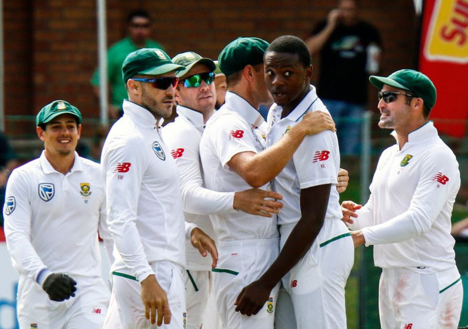 Five-for fighting: Rabada's 11-wicket match haul in Port Elizabeth was eclipsed by his code-of-conduct violations