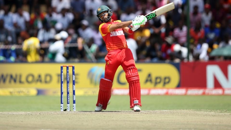 Sikandar Raza slaps one over the off side
