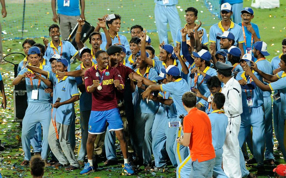 Dance like it's 2016: though he might now be synonymous with club cricket worldwide, it is the World T20 titles with West Indies that Bravo particularly cherishes
