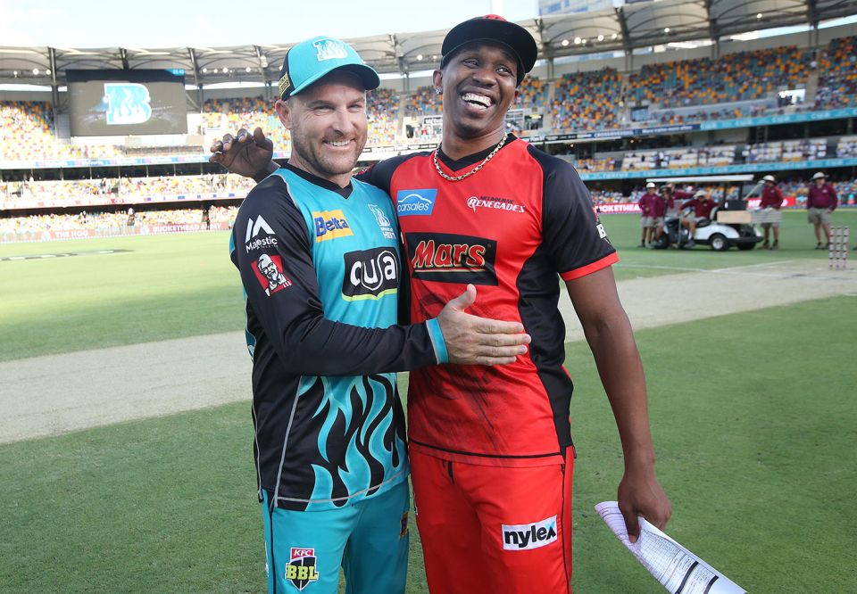 Same opponent, different day: the likes of Bravo and Brendon McCullum run into each other fairly frequently on the T20 circuit