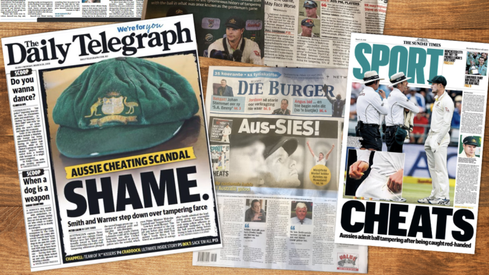 Test cricket was front page news across the world over the past two days, for all the wrong reasons