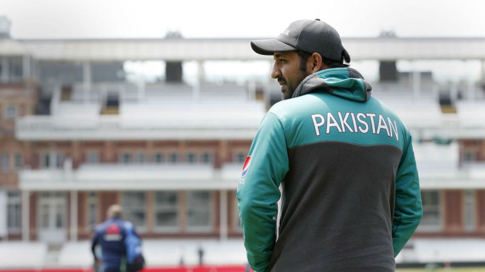 Pakistan's captain, Sarfraz Ahmed