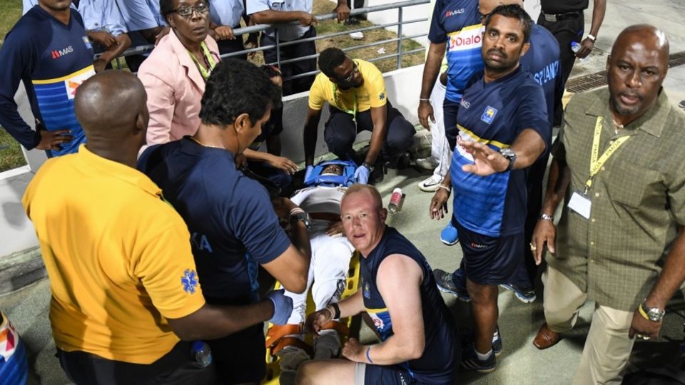 Kusal Perera 'cleared of any serious injury'