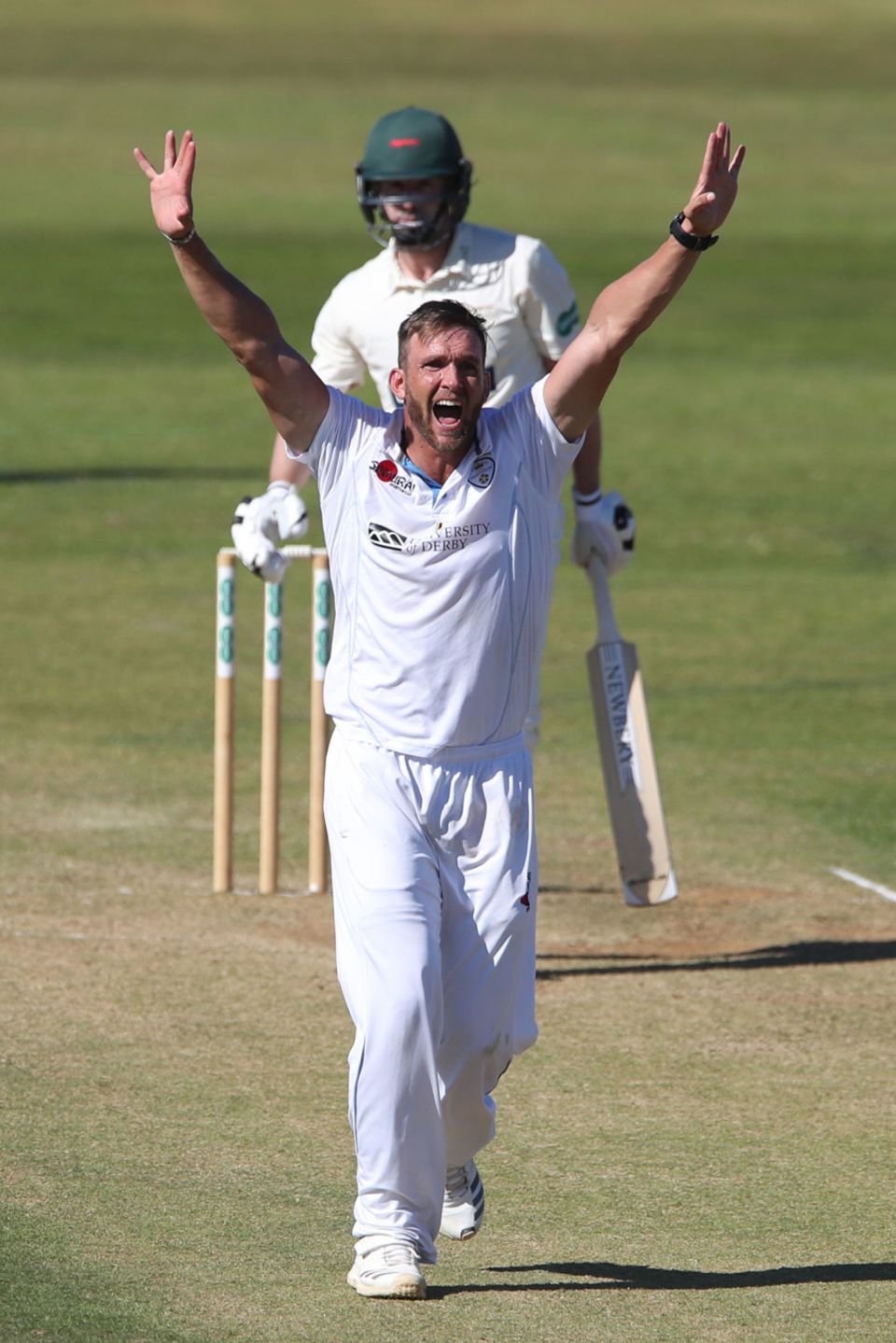 Hardus Viljoen took the wicket of Alastair Cook with his first ball in Tests, in 2016