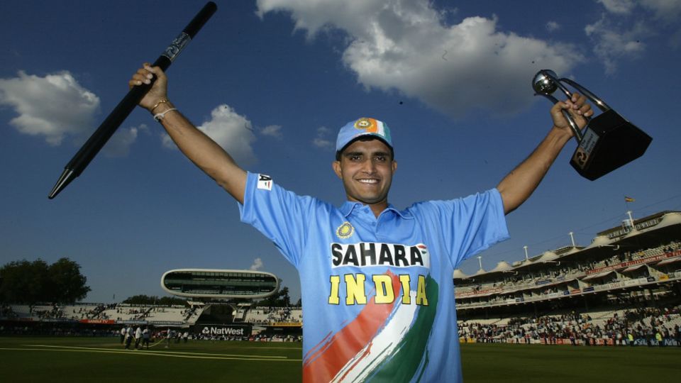 Ganguly takes his shirt off
