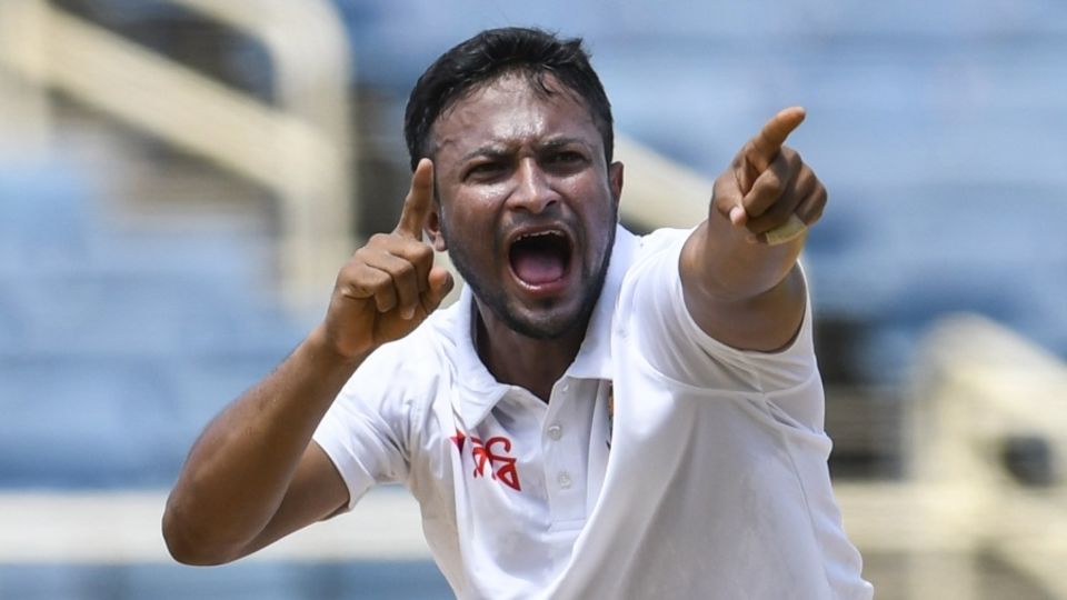 Shakib Al Hasan had a productive third morning