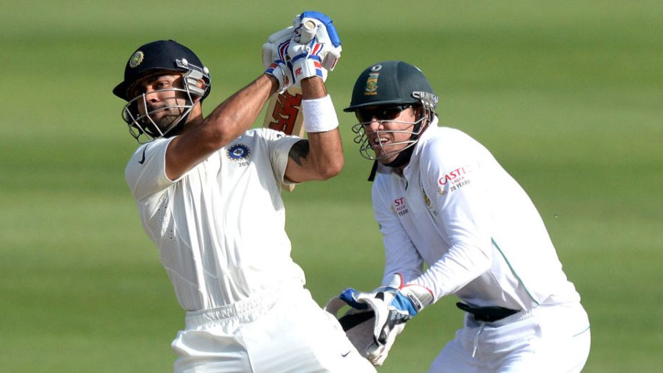 Against a bowling attack containing Dale Steyn, Morne Morkel, Vernon Philander and Jacques Kallis, Virat Kohli made 119 in a drawn Test at the Wanderers in 2013-14