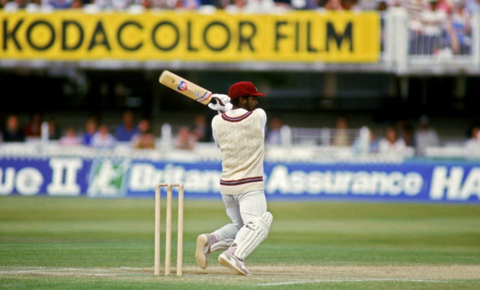 At Lord's in 1984, Gordon Greenidge led West Indies' chase of 342 with an unbeaten 214