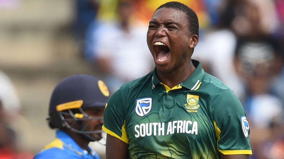 Lungi Ngidi roars after dismissing Upul Tharanga