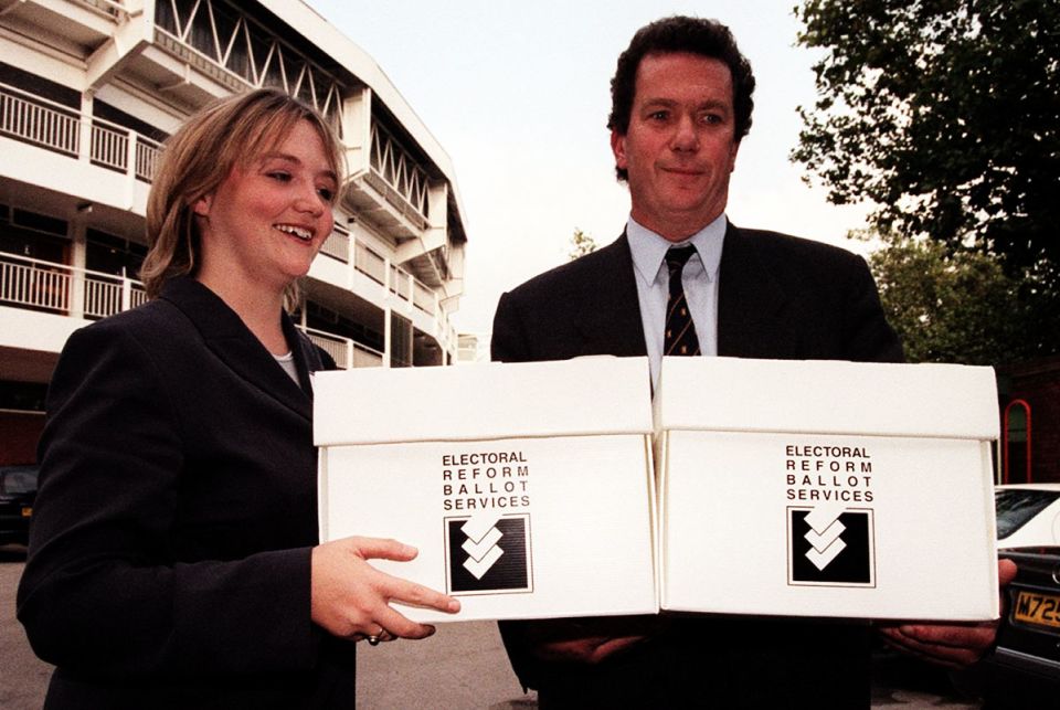 Mail for female: the postal votes on the membership matter