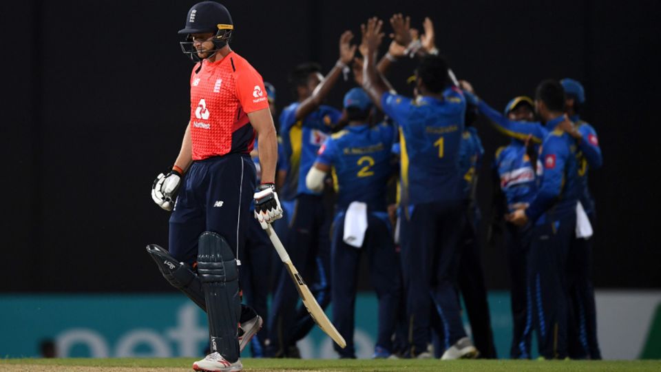Dushmantha Chameera bagged Jos Buttler for a duck
