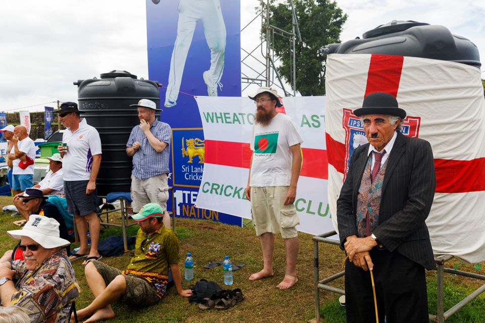 When you're barmy and you know it, suit up like Charlie Chaplin in the heat of Galle