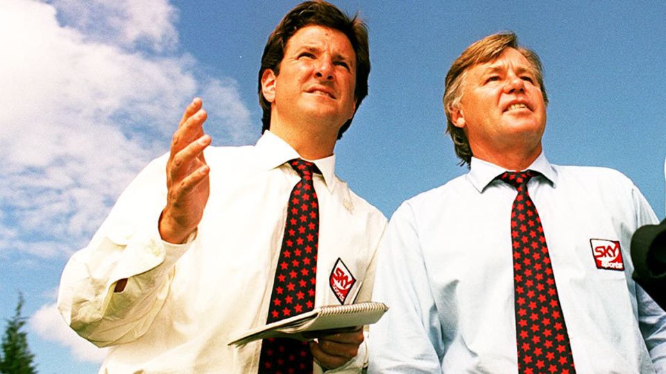 Mike Procter (right) had been managing affairs at Northamptonshire when he was asked to take charge of the South African team for the World Cup