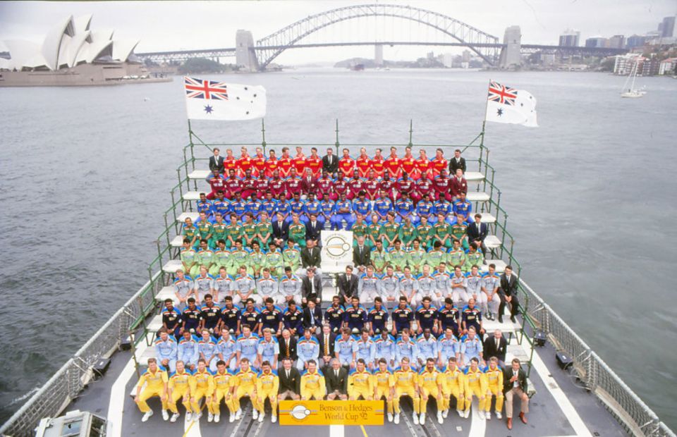 Back in 1992, the World Cup sides were still essentially Test teams