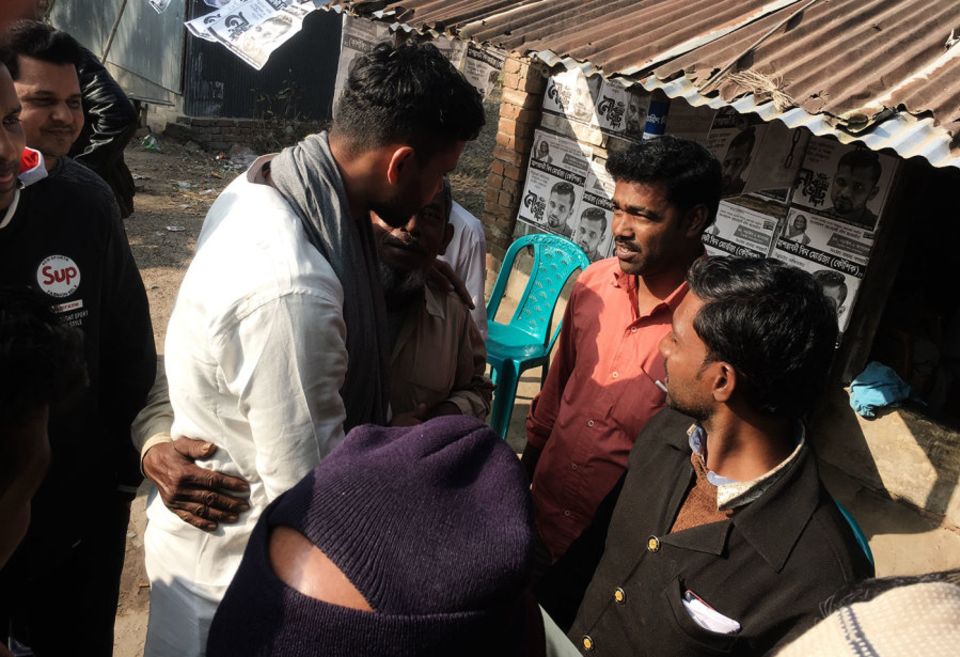 Son of Narail: Mortaza has worked for the welfare of his people for years, but feels that as an MP he can make a bigger difference
